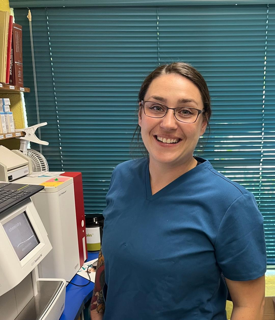 Jamie Nourse : Veterinary Technician and Office Manager at Gold Beach Veterinary Clinic